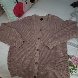 Gap shaker stitch cardigan, size small long